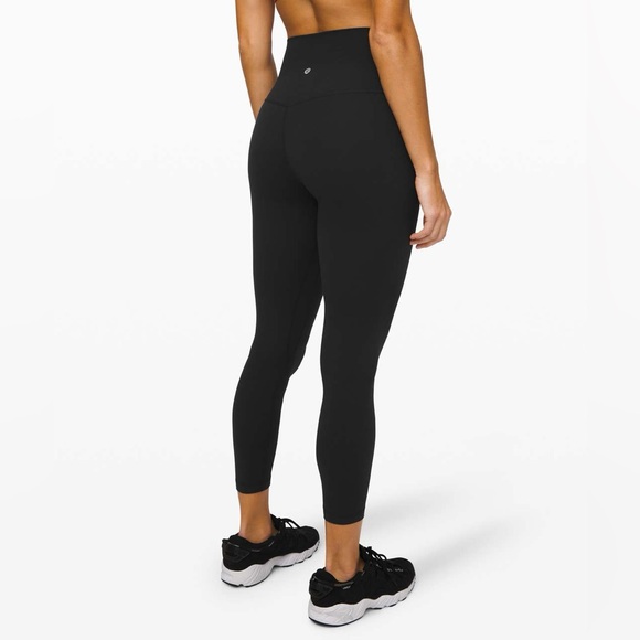 Lululemon Align Leggings Pant || 25'" Black Size 6 Activewear Pilates Yoga - Picture 1 of 9